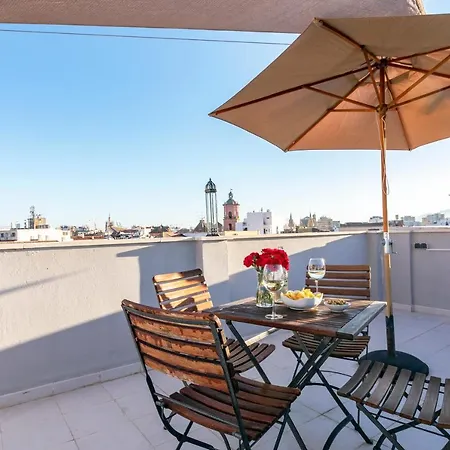 -malagasunapts-private Terrace Penthouse Apartament